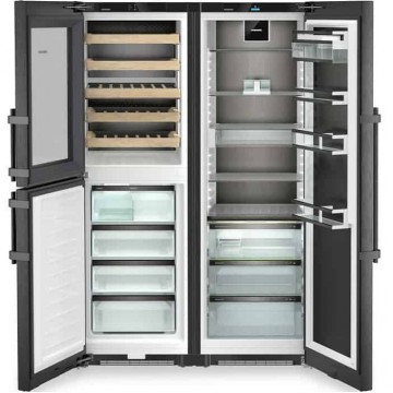 LIEBHERR XRCbs 5295 ΨΥΓΕΙΟ SIDE BY SIDE SMART ME ΣΥΡΤΑΡΙ BIOFRESH YDROBREEZE KAI ΘΑΛΑΜΟΣ ΜΕΤΡΙΑΣΜΟΥ ΚΡΑΣΙΟΥ ΣΥΝ ΧΩΡ 689ΛΤ